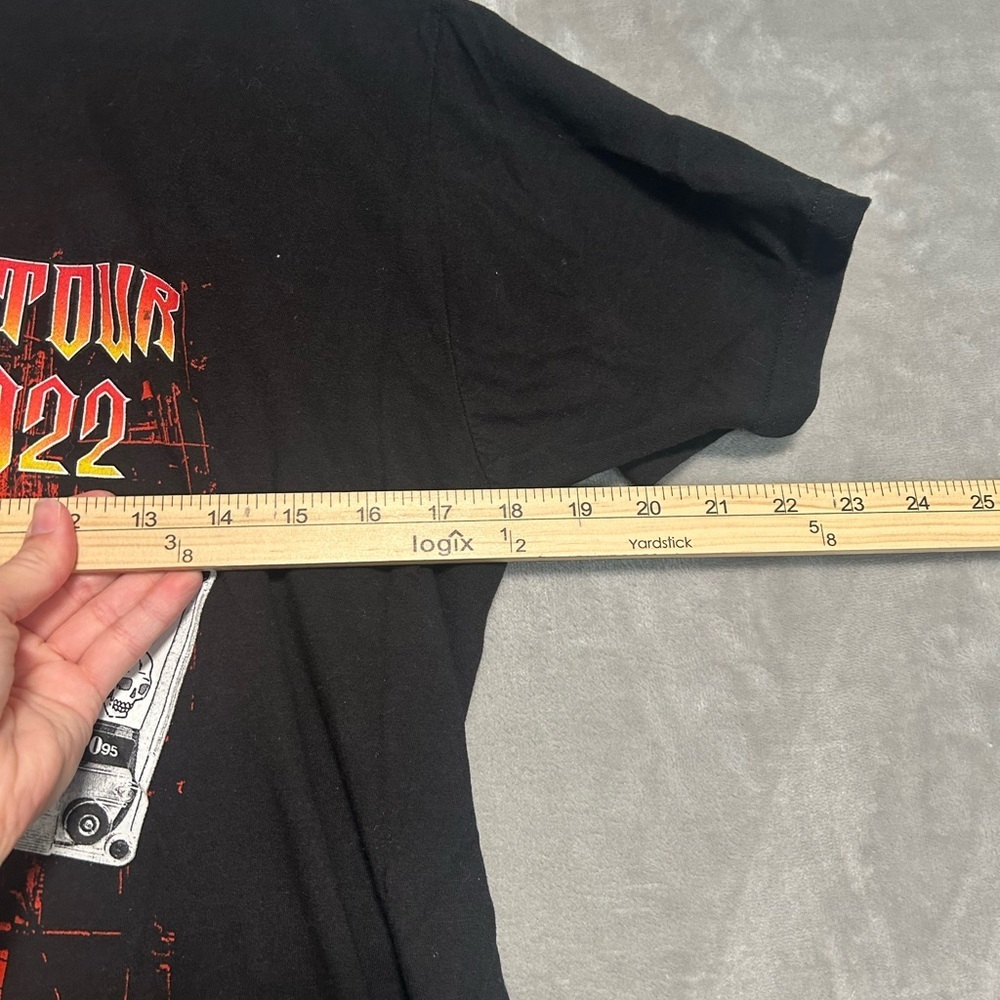 The Stadium Tour 2022 T Shirt Motley Crue Def Leppard Joan Jett Poison - Picture 4 of 4